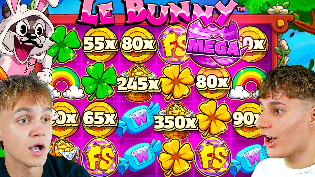 Slot Toy Rabbit $25,000 VS THE NEW LE BUNNY SLOT! (HUGE COMEBACK) - YouTube