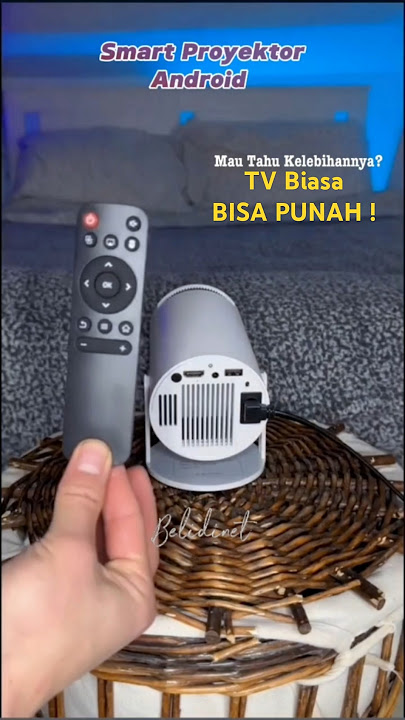 SMART PROYEKTOR ANDROID ini memiliki fitur yang Luar biasa #products #review #proyektor #android