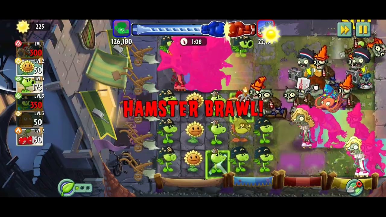 Plants vs Zombies 2 - Arena pt1