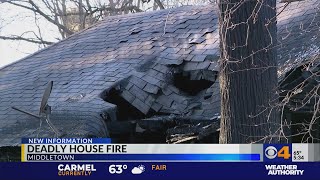New information on a deadly Middletown house fire