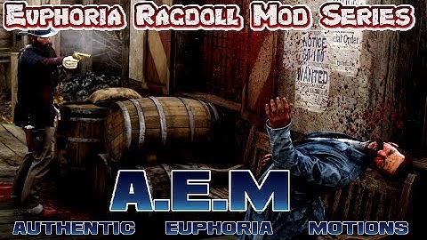 Red Dead Redemption 2 - A.E.M (Authentic Euphoria Motions) - Euphoria Ragdoll Mod