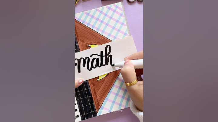 Transform Your Notebook with Creative Front Page Design 📐📒 #shorts #nhuandaocalligraphy #frontpage
