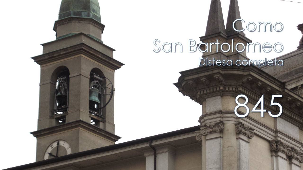 Le campane di Como Chiesa di S. Bartolomeo Distesa a 5 campane