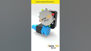 Interrupted Rotation #mechanical #solidworks #cad #engineering #mechanism #fusion360