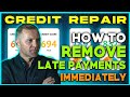 How To Remove Late Payments