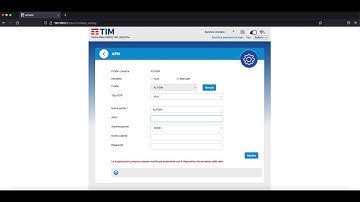 CONFIGURAZIONE APN ZTE MILLENIUM