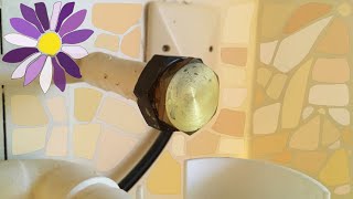 Installer Un Bouchon De Plomberie Joint Pour Condamner Point Deau, Mettre Un Circuit En Attente