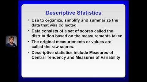 Research Methods and Statistics