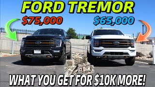 2023 Ford F150 Tremor Standard VS High Equipment 402A: Here's What $10k More Get's You!