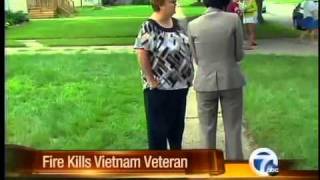 Fire kills Vietnam veteran