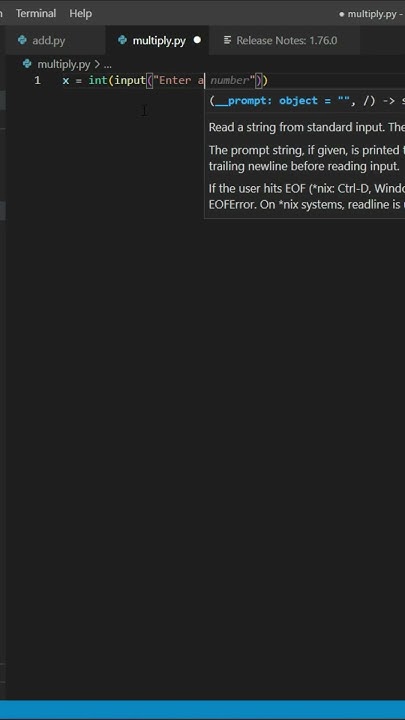 Multiply Two Numbers using F strings in Python. Python coding #shorts # ...