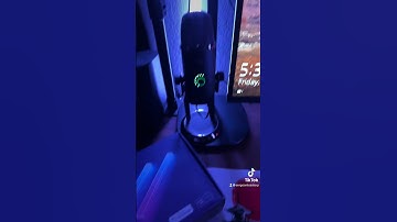 GOVEE RGB lights in office setup