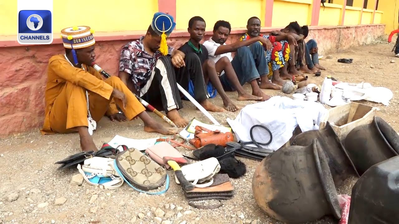 ⁣Police Arrest Suspected Ritualists In Ogun After Killing Lady
