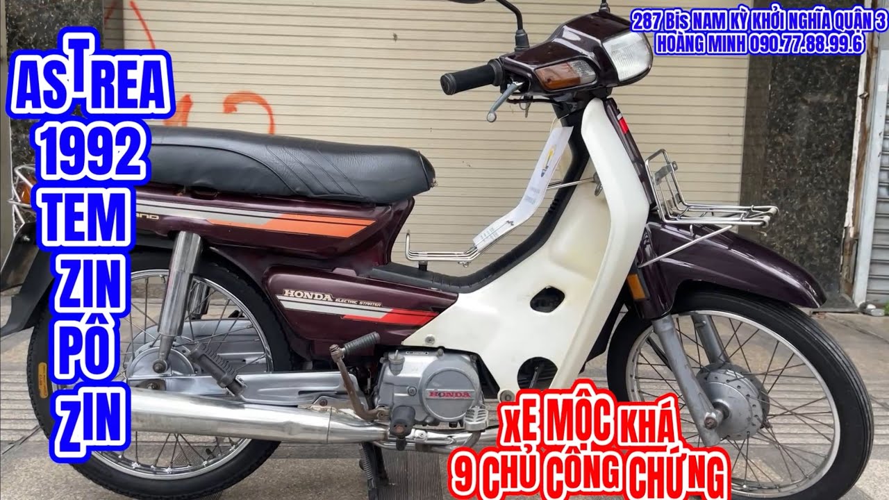 Minh Hoàng Deposit 17/8: Hoang Minh sells Astrea bike with original sticker