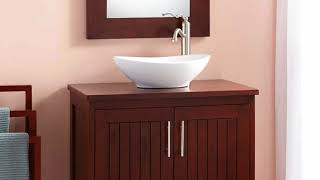 18 Inch Deep Bathroom Vanity Cabinet Designs