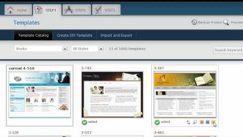NextGen Web Hosting Tutorials: Changing your website template in RVSiteBuilder 5