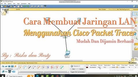 Tutorial Membuat Jaringan LAN Menggunakan Cisco Packet Tracer #ciscopackettracer