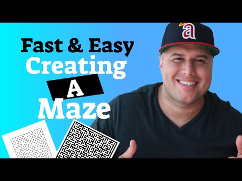 Maze Generator KDP - How To Make A KDP Maze Puzzle Book