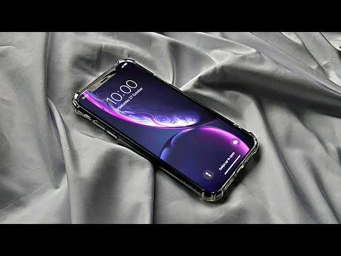 Unboxing iPhone XR BLACK 128 GB in 2021 ! *new box 💦🌌🌈