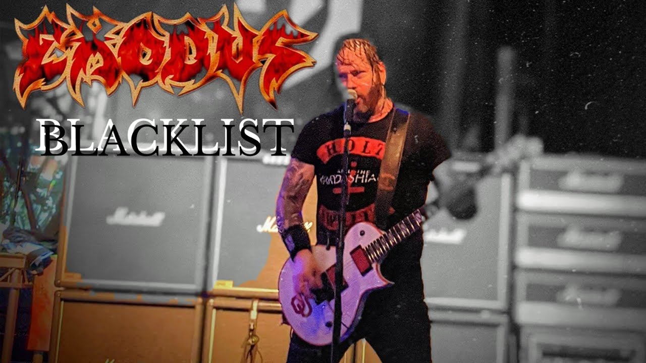 Exodus - Blacklist - The Bay Strikes Back Tour Manchester Academy UK - 07.03.2020