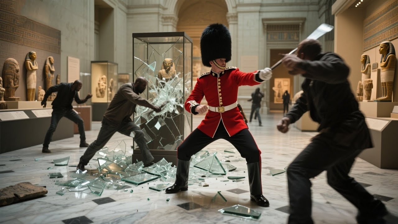 Royal Guard Foils Robbery Gang in Daring British Museum Clash | BestStory