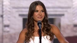Kai Trump, Donald Trump's granddaughter, speaks at RNC 2024 thumbnail