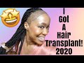 #blackwomanhairtransplant #blackhairtransplant #tractionalopecia I Got A Hair Transplant 2020!!