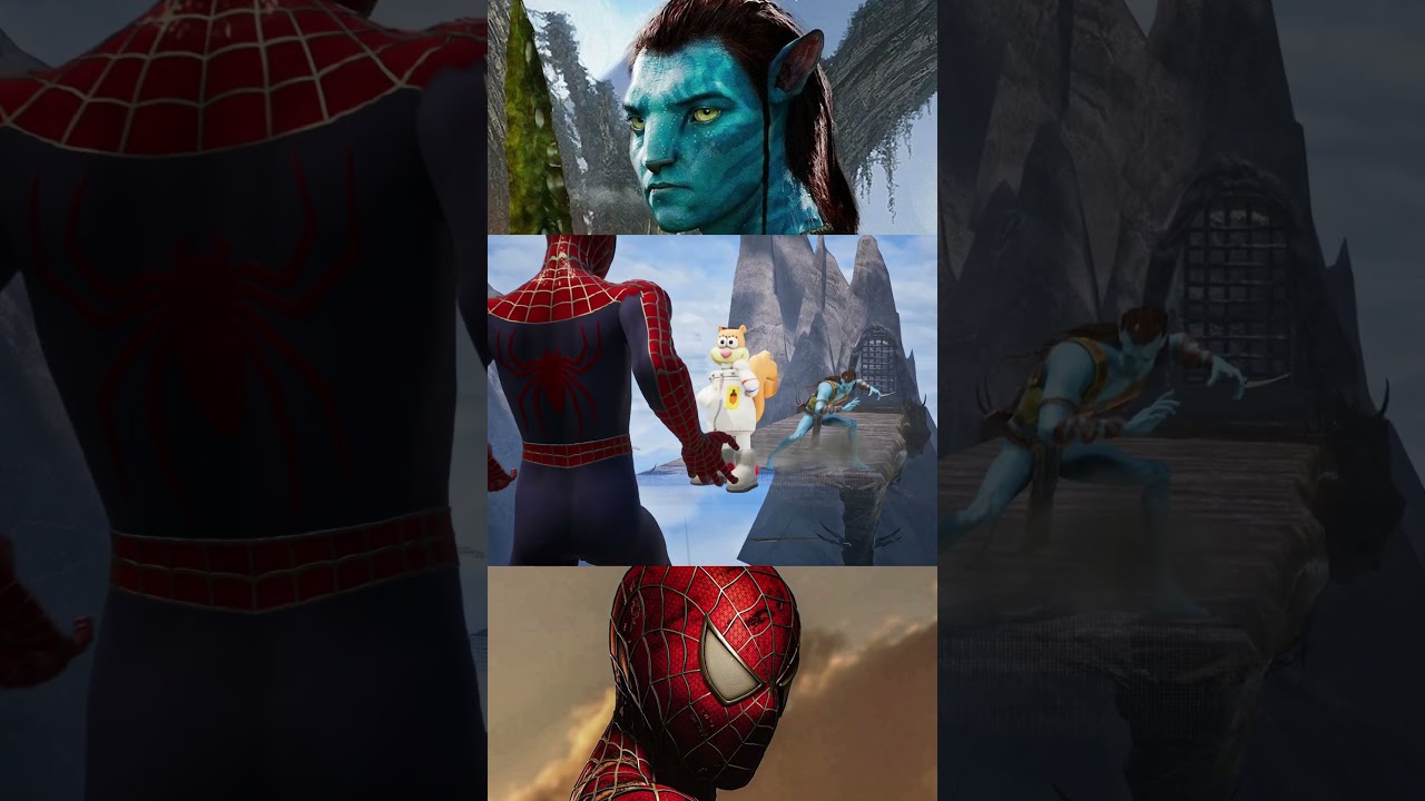 Аватар против Человека-паука 🌌🕷️ | Pandora x Marvel 