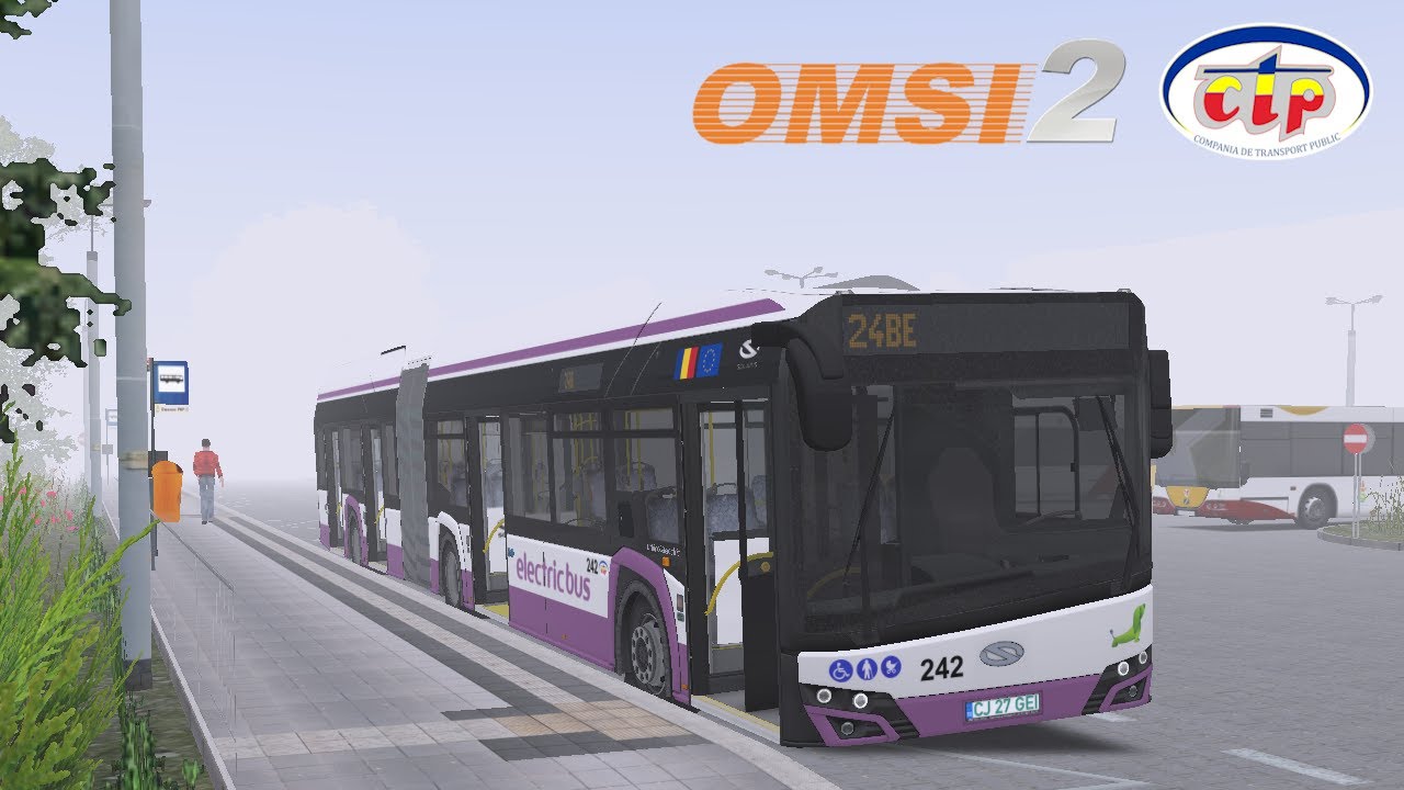 OMSI2 Romania - Solaris Urbino IV Electric 18m - CTP Cluj-Napoca #242