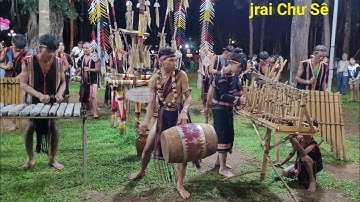 Hòa tấu nhạc cụ truyền thống jrai nghe quá đã tai(plơi Tôt hăng ring,tt chư sê)
