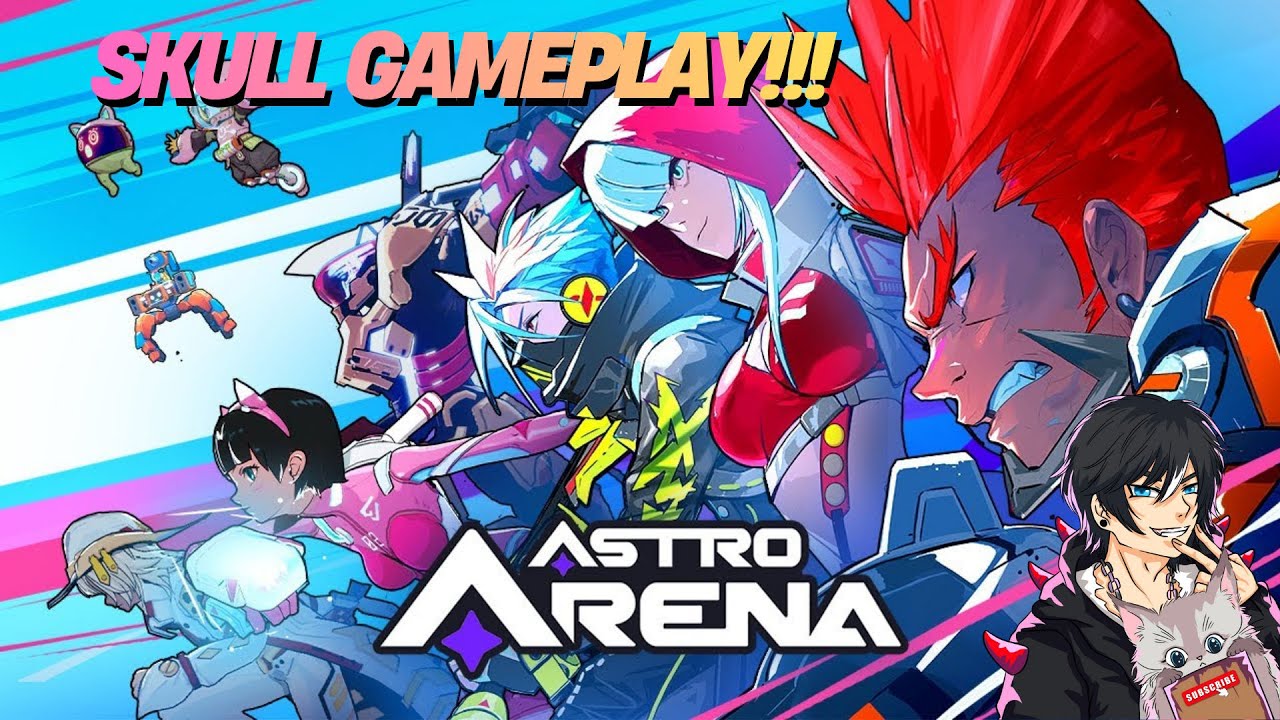 Skull 2VS2 GAMEPLAY!!! - Astro Arena (KRAFTON)