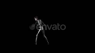 Skeleton Dance - Sexy Solo - 4K | Motion Graphics - Envato elements