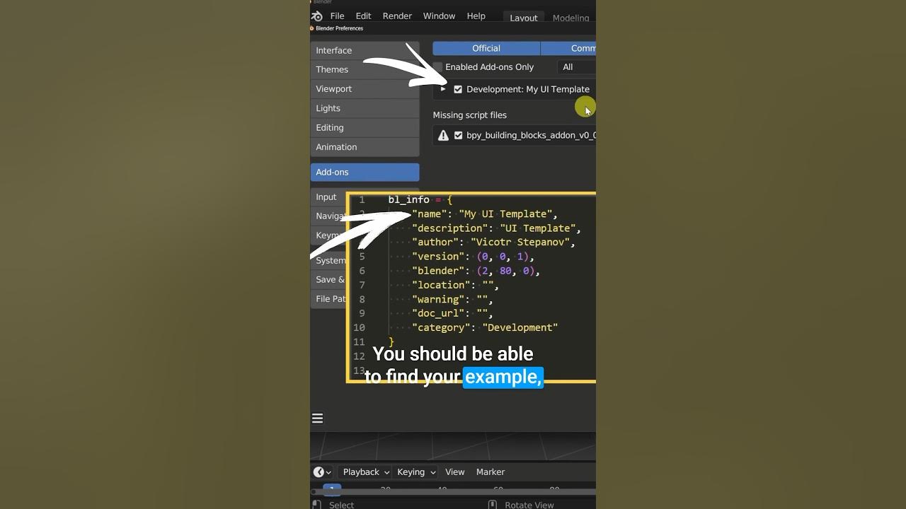 Blender python and vscode execute ui templates like a pro youtube
