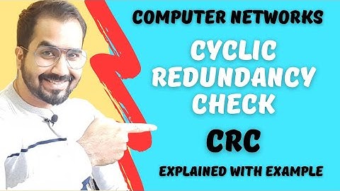 Cyclic Redundancy Check (CRC) Explained with Example in English l Computer Networks Course