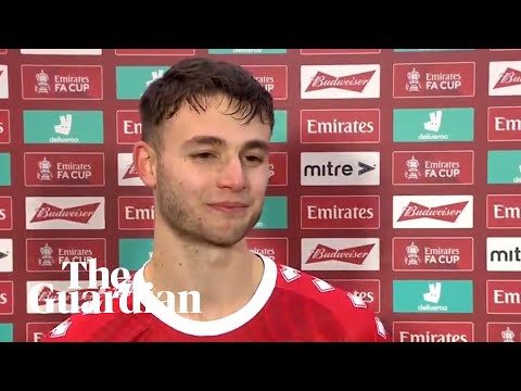 Crawley Town's Nicholas Tsaroulla tearful after FA Cup upset against Leeds United
