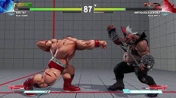 STREET FIGHTER 5 When taunting goes WRONG!!!