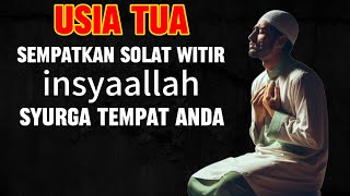 ❤TERNYATA! solat witir akan sia_sia jika dikerjakan seperti ini, hati hati jangan sampai sala
