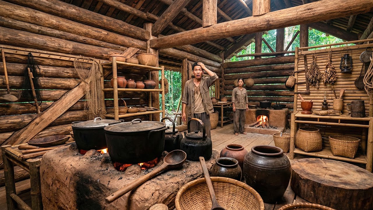 Duong Walked into His Wife’s Cabin… and Was Shocked by What She Built Alone