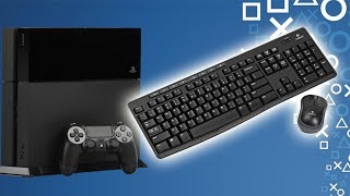 So kannst du deine PlayStation 4 mit Tastatur und Maus benutzen!