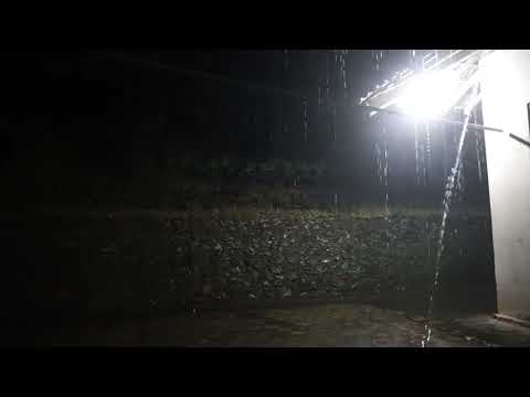 Heavy Rain at Night for Sleeping 🌧️ Soft Rain Sounds Outside My House | Deep Sleep, Relax, Study