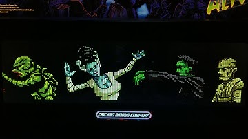 Monster Bash Remake LE Pinball Monster Mosh Pit Multiball DMD Animations