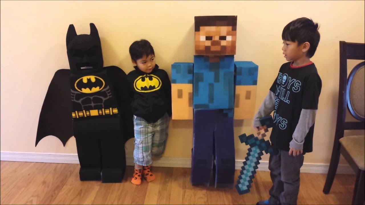 lego minecraft costume