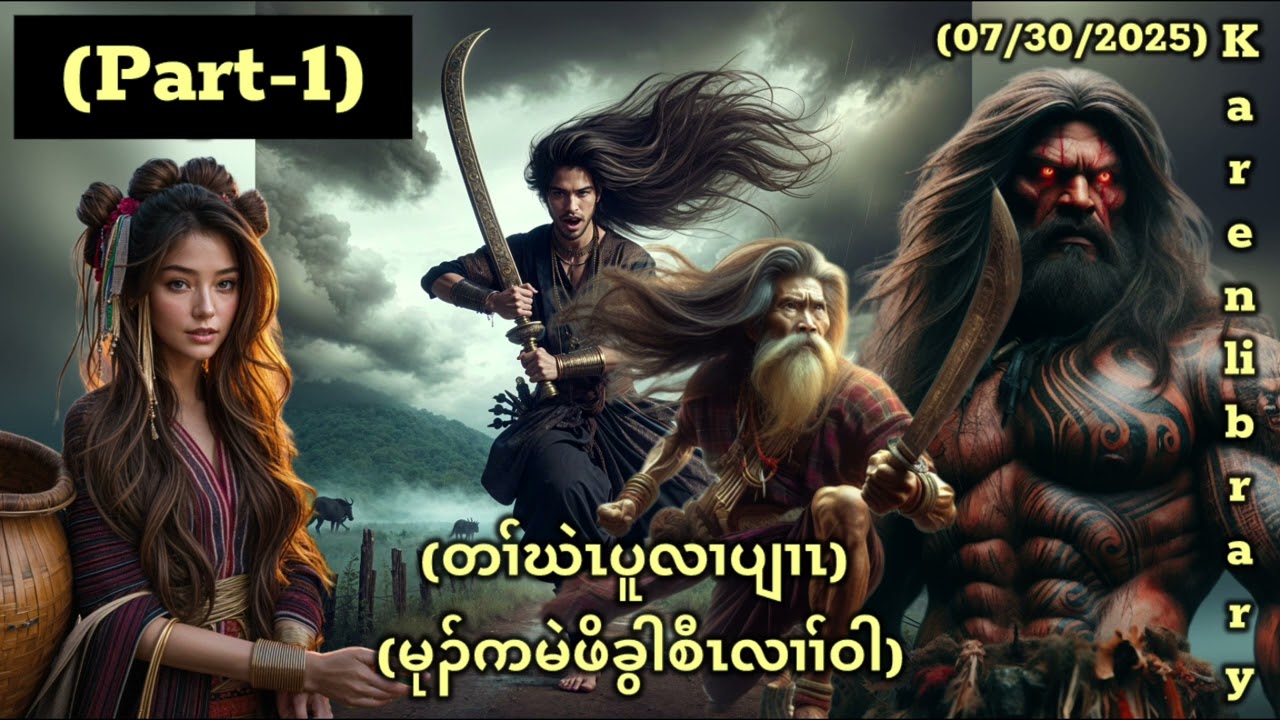 Karen Story မုၣ်ကမဲဖိခွါစီၤလၢၢ်ဝါ Part 1