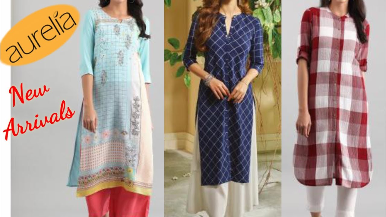 Aurelia Women's Synthetic Straight Kurta | Women, Fashion, Fashion design