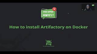 how to install jfrog artifactory with docker?