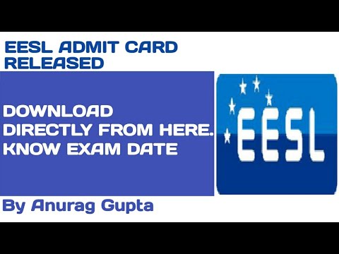 EESL AE Admit Card 2017 Released!! Download DIRECTLY FROM HER, EESL Deputy Manager Hall Ticket
