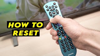 How to Factory Reset Your Philips Universal Remote Control SRP4229B