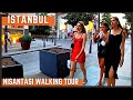 Turkey Istanbul | Nişantaşı Neighborhood Istanbul City Center Walking Tour |4k UHD 60fps |August2021