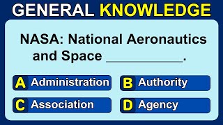 Test Your General Knowledge | Acronyms and Initialisms | English Grammar Noun Formation.