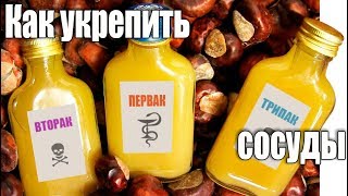 Настойка конского каштана для укрепления сосудов